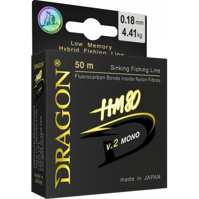 Dragon Żyłka HM80 v.2 Mono 0.223mm/6.37kg/150m