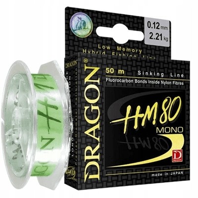 Dragon Żyłka HM80 v.2 Mono 0.223mm/6.37kg/150m
