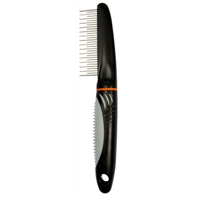 Grzebień Combi z zaokrąglonymi zębami 22cm TRIXIE