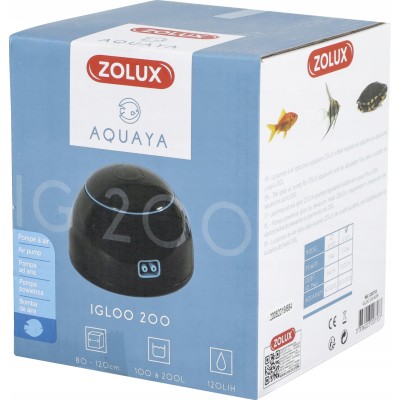 Napowietrzacz AQUAYA igloo 200 kol.czarny ZOLUX