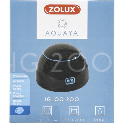 Napowietrzacz AQUAYA igloo 200 kol.czarny ZOLUX