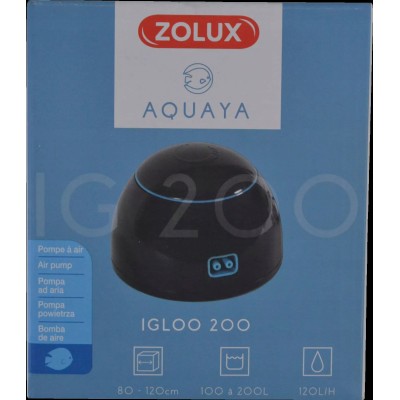 Napowietrzacz AQUAYA igloo 200 kol.czarny ZOLUX