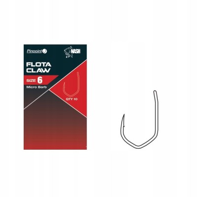 Nash Haki Flota Claw nr.8/10szt