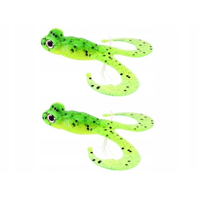 Gunki BULL FROG 100 Lime Chart Pepper 2szt.
