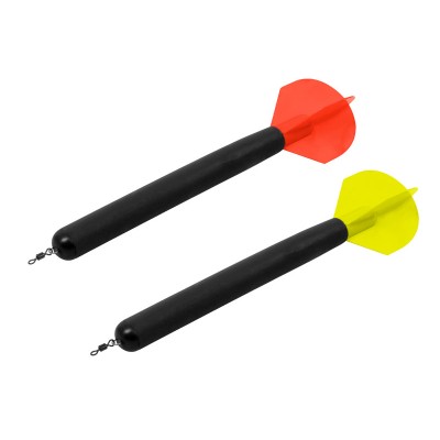 Marker Delphin 2 sztuki-czerwony+flou żółty