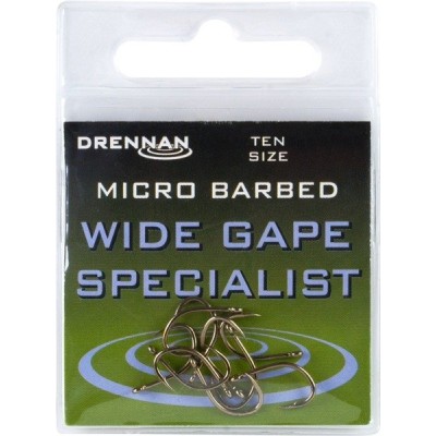 Drennan Haki WIDE GAPE SPECIALIST nr.10/10szt.