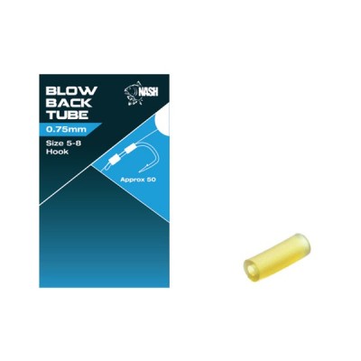 Nash Rurki Silikonowe na Haczyk 0.75mm/50szt.