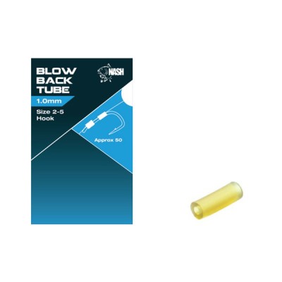 Nash Rurki Silikonowe na Haczyk 1.0mm/50szt.