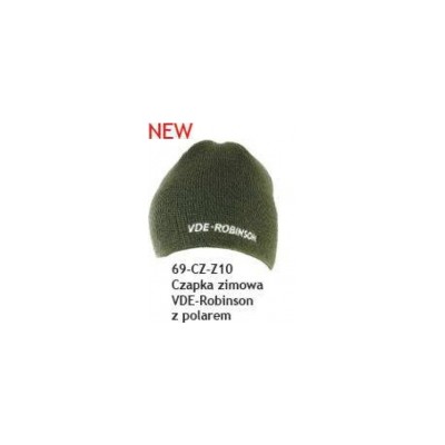 Robinson Czapka Zimowa z Polarem Khaki