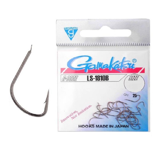 Gamakatsu Haki LS-1810B Bronze r.8/25 szt.