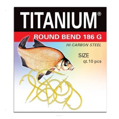 Robinson Haki Titanium Round Bend r.6/10 szt.
