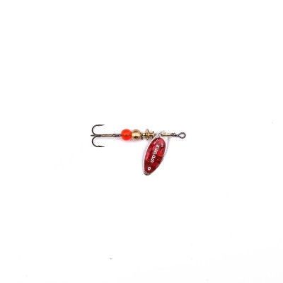 Mepps Aglia Long Redbo Srebrna nr.0/2.5g