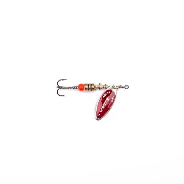 Mepps Aglia Long Redbo Srebrna nr.1/4.5g