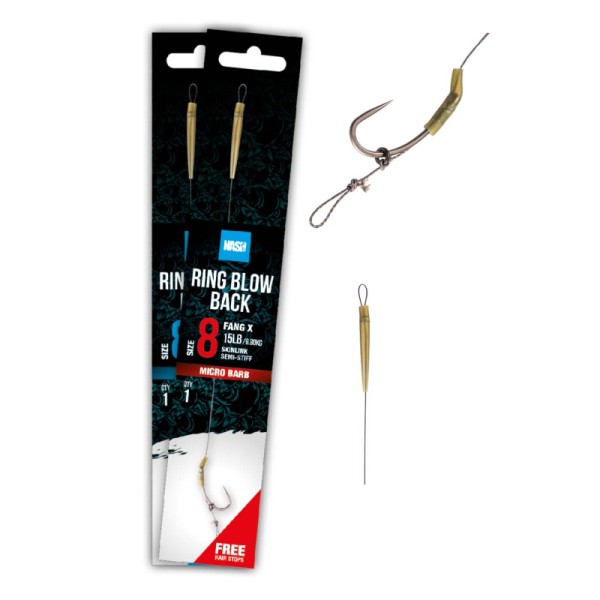 Nash Przypon Ring Blow Back Rig #6