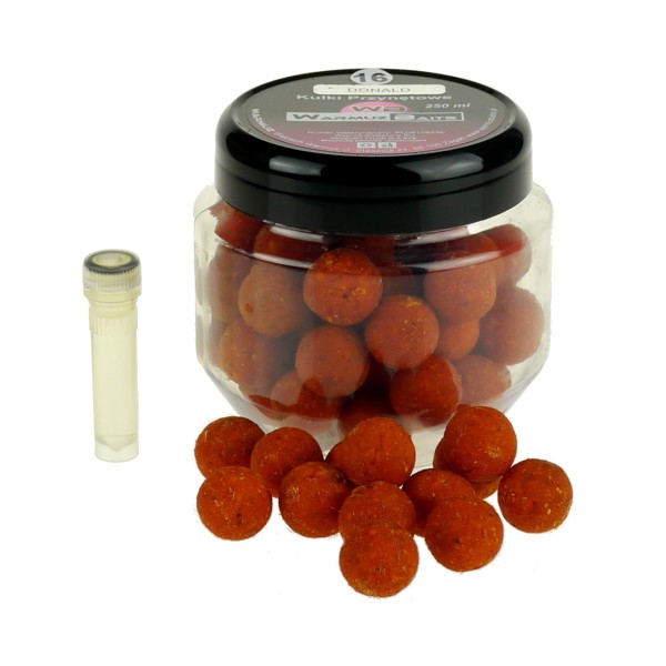 Warmuz Donald Kulki Przynętowe 16mm + dopalacz 250ml