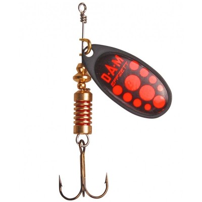 Dam Błystka Standard Black Red 5/12g