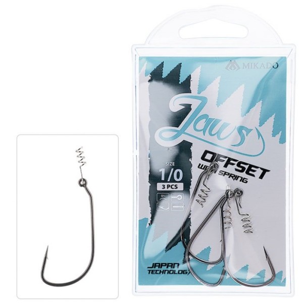 Mikado Jaws Offset z Wkrętem 1/0-3szt
