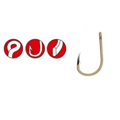 Gamakatsu Haki G-Carp Specialist Camou S #4/10 szt.