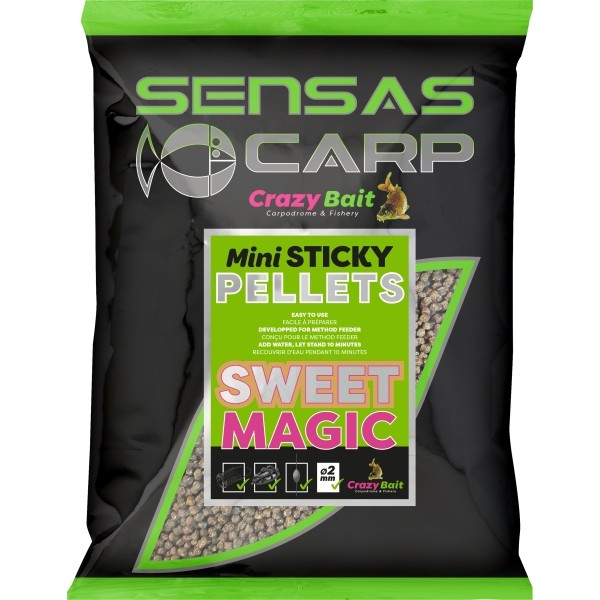 Sensas Pellet Mini Sticky Pellets Sweet Magic 2mm/700g