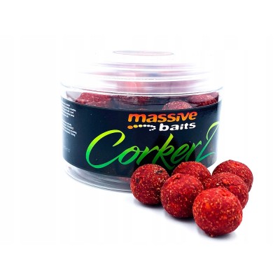 Massive Baits Kulki Corkerz Strawberry Bergamotta 18mm/300ml