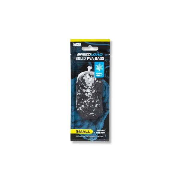 Nash Speedload Solid PVA Bag Small 55x125mm Fast Melt/20szt