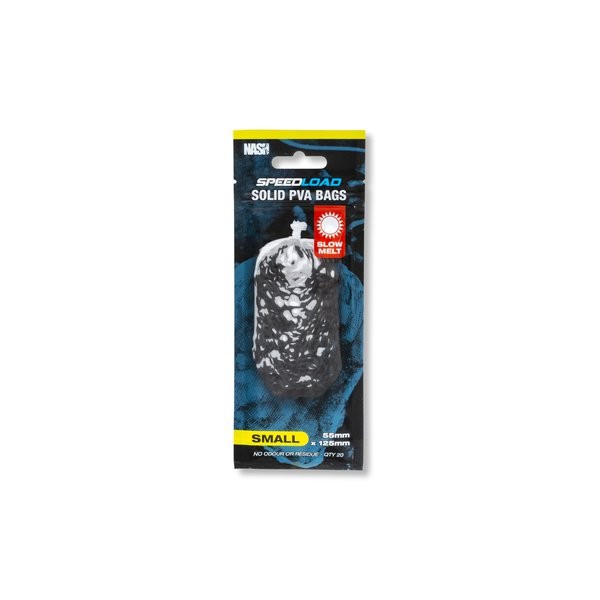 Nash Speedload Solid PVA Bag Small 55x125mm Slow Melt/20szt