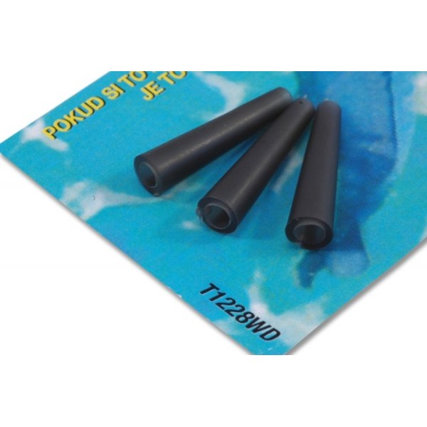 Carp'R'us Snag Tail Rubber Czarne/10szt