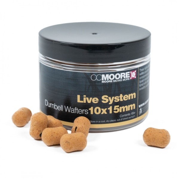 CC Moore Live System Dumbells Wafters 10x15mm/65szt.