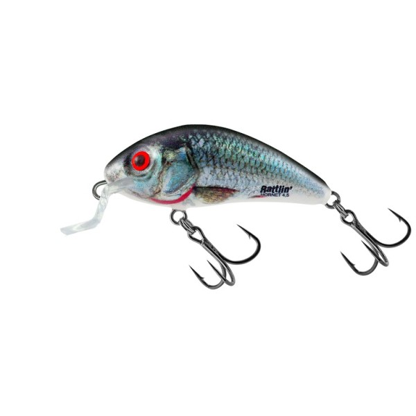 Salmo Wobler Rattlin Hornet Shallow 3.5cm Holographic Real Dace