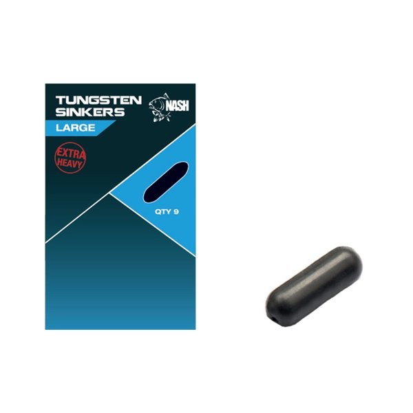 Nash Tungsten Sinker Large/9szt.