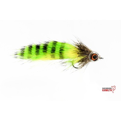 Oczoś Mucha Okoniowa Firetiger Fox 5-6cm