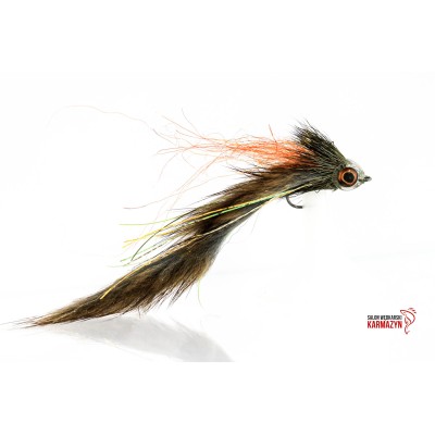 Oczoś Mucha Okoniowa Orange Fox 8-9cm