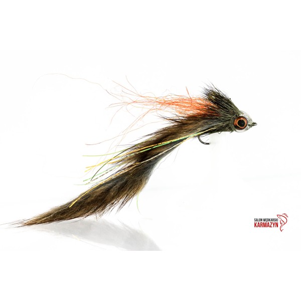 Oczoś Mucha Okoniowa Orange Fox 8-9cm