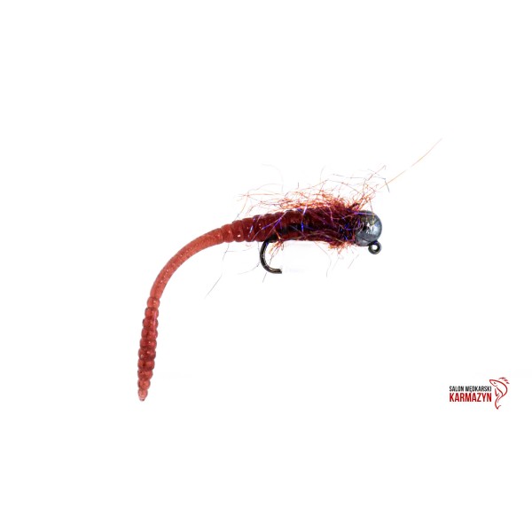 Oczoś Robal Jig Orange Glow 1,8g/6cm