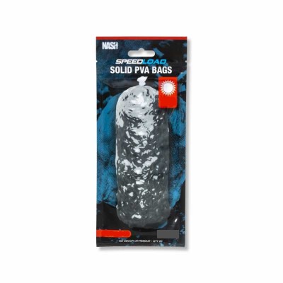 Nash Speedload Solid PVA Bags Medium Slow Melt/85mm x 180mm/20szt