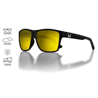 Westin Okulary W6 Street 200F FLOATING Matte Black/Yellow