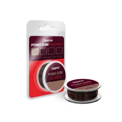 Delphin POWA GUM Guma Absorbująca przezroczysta 0.6mm/4kg/10m