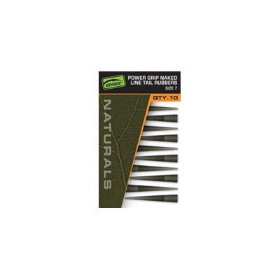 Fox Naturals Power Grip Naked Line Tail Rubbers #7/10szt