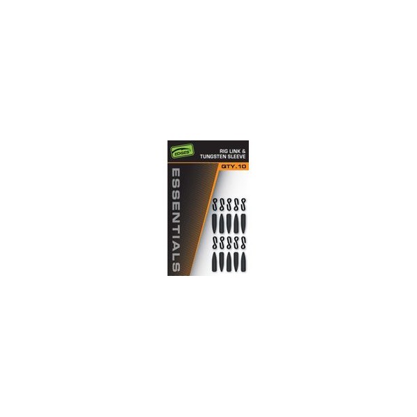 Fox Essentials Rig Link & Tungsten Sleeve 10szt