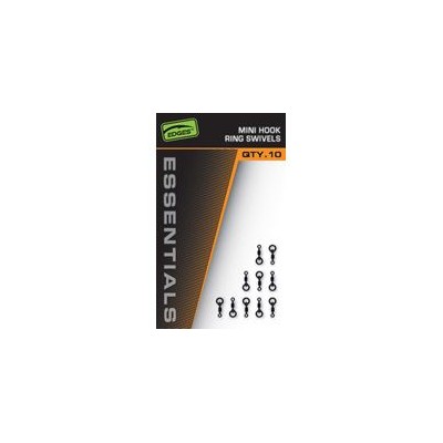 Fox Essentials Krętliki  Mini Hook Ring Swivels//10szt