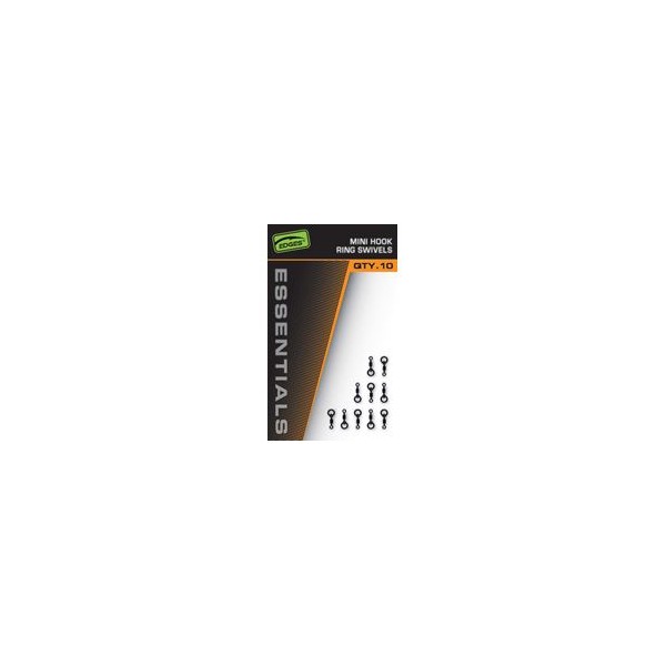 Fox Essentials Krętliki  Mini Hook Ring Swivels//10szt