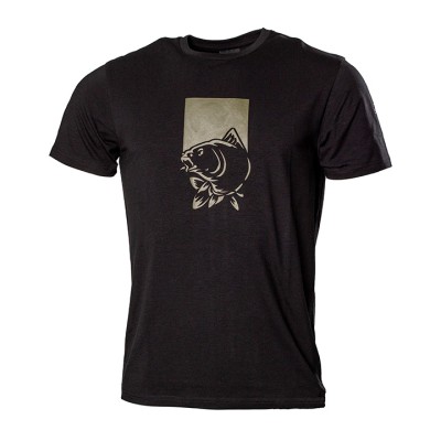 Nash Koszulka Make It Happen T-Shirt Fish Logo Black #S