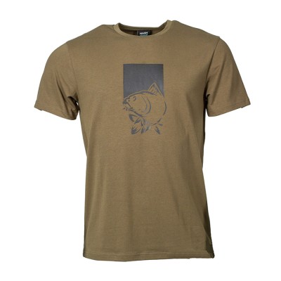 Nash Koszulka Make It Happen T-Shirt Fish Logo Green #S