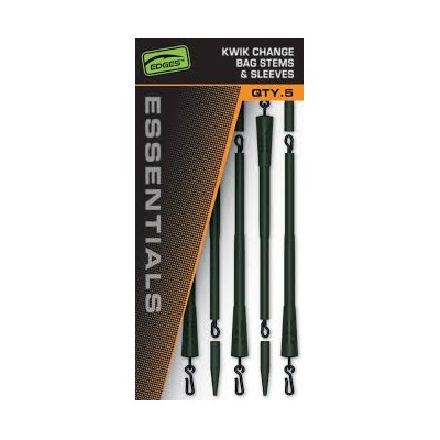 Fox Essentials Kwik Change Bag Stems & Sleeves/5szt