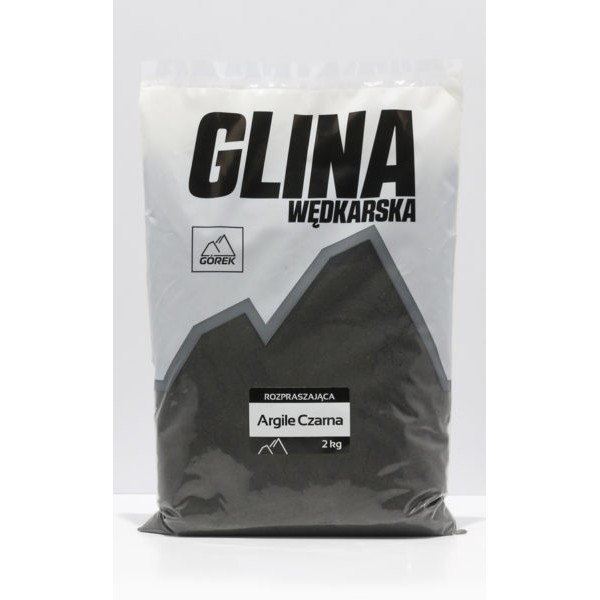 Górek Glina Argile Czarna Rozpraszająca 2kg