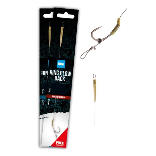 Nash Przypon Ring Blow Back Rig r.4