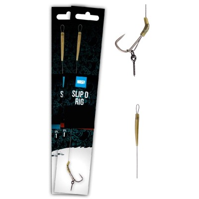 Nash Przypon Slip D Rig Size 4