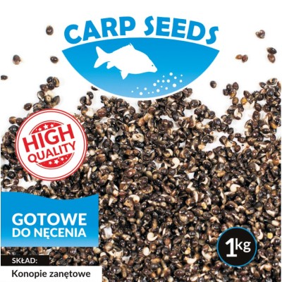 Konopie Zanętowe 1kg CarpSeeds