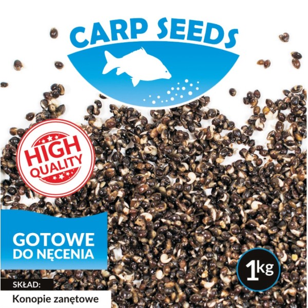 Konopie Zanętowe 1kg CarpSeeds