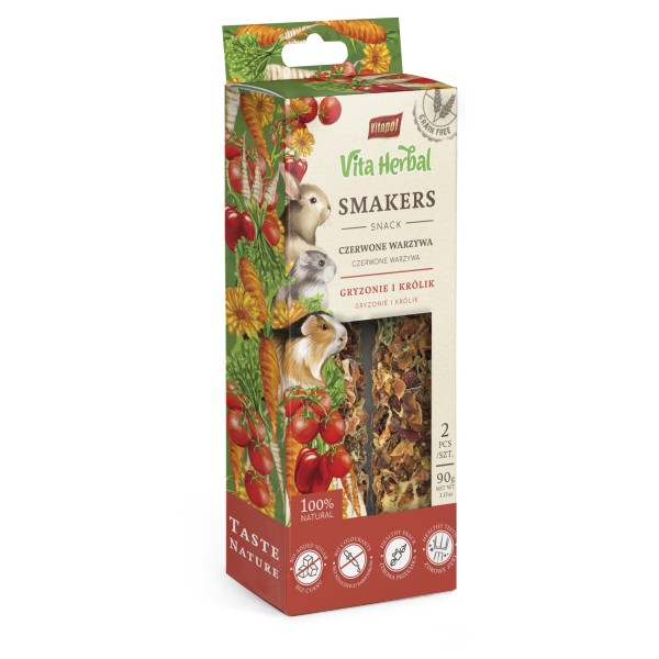 Vita herbal smakers czerwone warzywa VITAPOL
